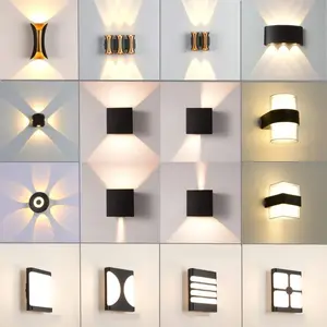 Lampu Outdoor Dinding Teras / Indoor Lampu Dinding Minimalis Moder