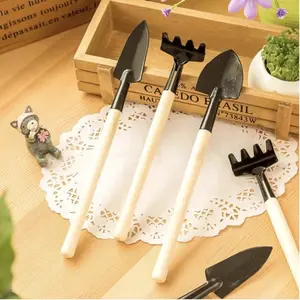 1Set Alat Berkebun Mini 3 in 1 Sekop Garpu Cangkul Mini Garden Tools