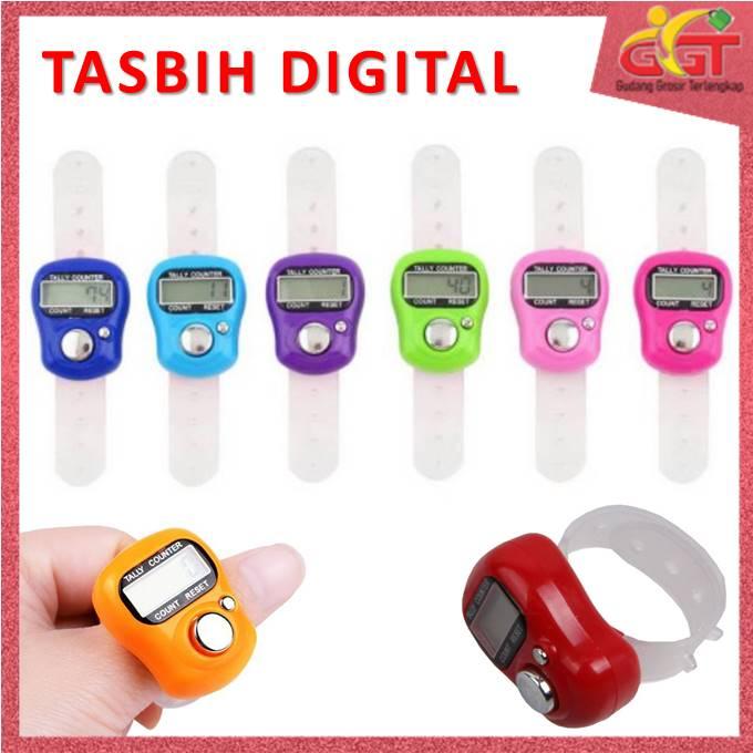 GGT Tasbih Digital Mini Tally Counter Alat Hitung Tasbeh Digital Jari