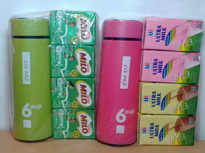 PROMO susu milo/ultra FREE tumbler kaca | 1