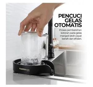 Mesin Cuci Gelas Otomatis Automatic Glass Cup Jug Rinser Washer