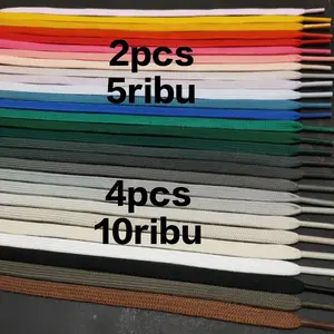 (2pasang 5ribu)tali sepatu shoelaces F.O.G cotton premium termurah