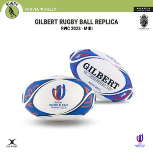 Gilbert Rugby World Cup 2023 Official Replica Rugby Ball (Size MIDI)