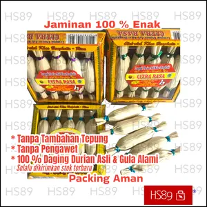 Lempok Durian Bengkalis Riau 250gr Citra Rasa isi 5 pcs - Lempuk