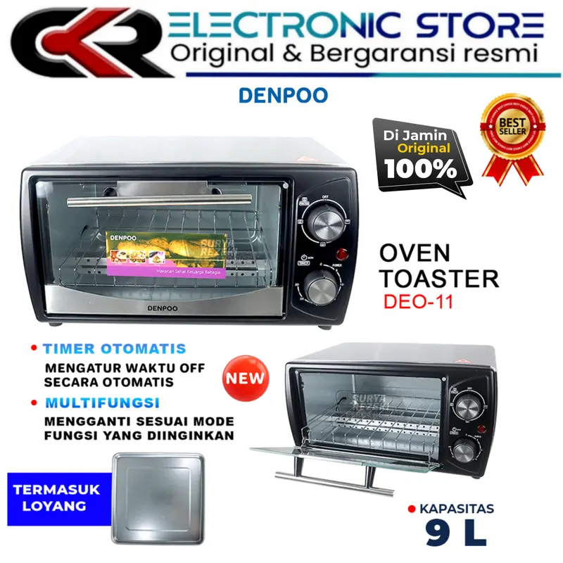 Oven Listrik Denpoo Pemanggang DEO 11 2