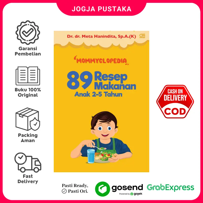 Buku Mommyclopedia - 89 Resep Makanan Anak 2-5 Tahun 0