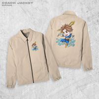 Gambar FortKlass Zipper ALUCARD Jaket Coach Pria Outwear Unisex Parasut Jaket - ABU, L dari Fortklass Kota Administrasi Jakarta Barat 4 Tokopedia