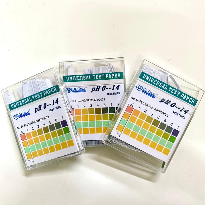 Gambar Suncare Universal Test Paper Kertas Lakmus 100 Strip PH Indikator dari GrayMarkets Jakarta Barat Tokopedia