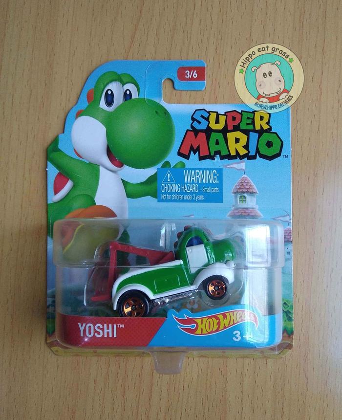 Gambar Hot Wheels Hotwheels Super Mario Yoshi dari Hippoeatgrass Kota Administrasi Jakarta Barat Tokopedia