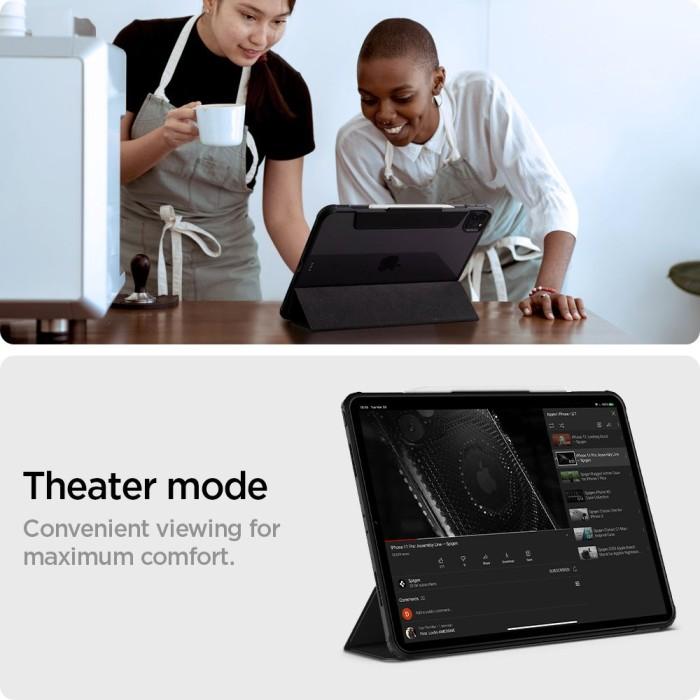 Spigen iPad Pro 11" (2022 / 2021 / 2020 / 2018) Case Flip Cover Ultra Hybrid Pro - Black ACS03655