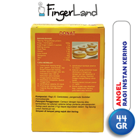 Gambar ANGEL Instant Yeast Sachets 11 gram Ragi Instan Kering 4 PCS dari FingerLand Kota Administrasi Jakarta Pusat 3 Tokopedia