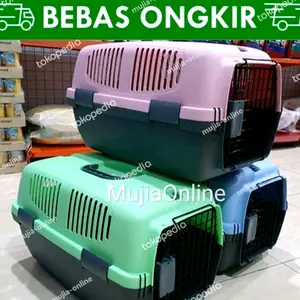 JUMBO Pet Cargo Kucing TasTravel Cat Carrier Voyager Musang Dog Anjing
