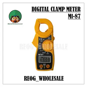Digital Clamp Meter MT87 Tang Ampere Multimeter MT-87 Kabel Tester Uku