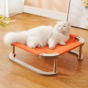 Summer Orange Pet Dog Cat Hammock Ranjang Tempat Tidur Anjing Kucing