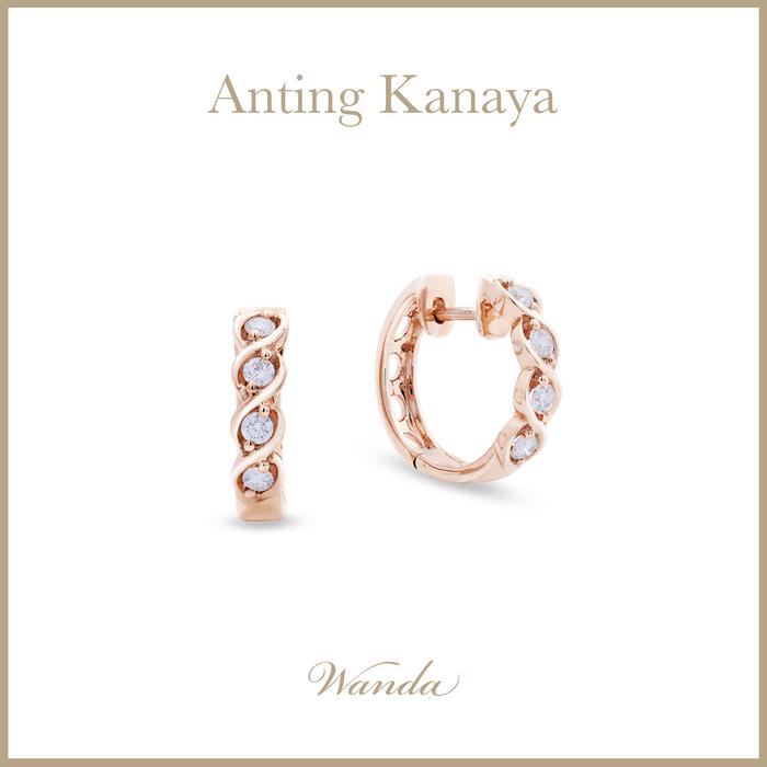 Gambar Anting Berlian Wanda - Kanaya - Earrings dari Wanda House Of Jewels Kota Administrasi Jakarta Pusat Tokopedia