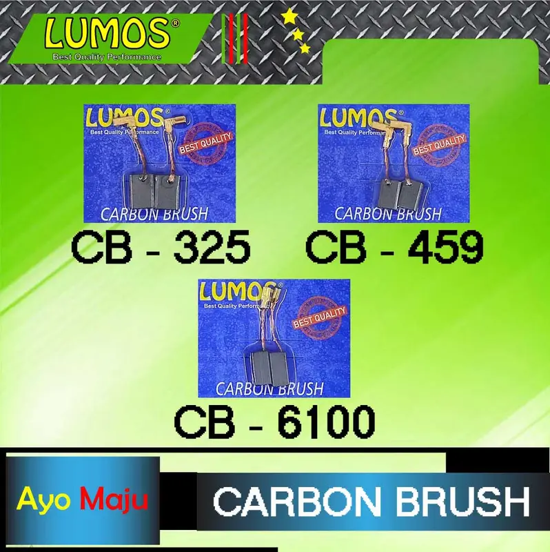 Carbon Brush CB 325 / CB 459 / CB 6100 Spul Arang 0