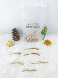 Gambar 6Pcs Jepit Mutiara Permata Pearl Hairclip Jepitan Rambut Korea Mutiara - RANDOM dari BeaNaBell Aksesoris Kab. Tangerang 4 Tokopedia