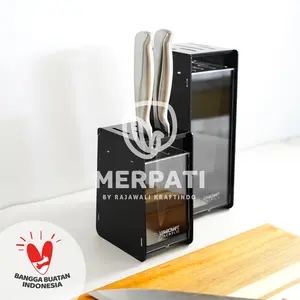 Tempat Pisau Akrilik