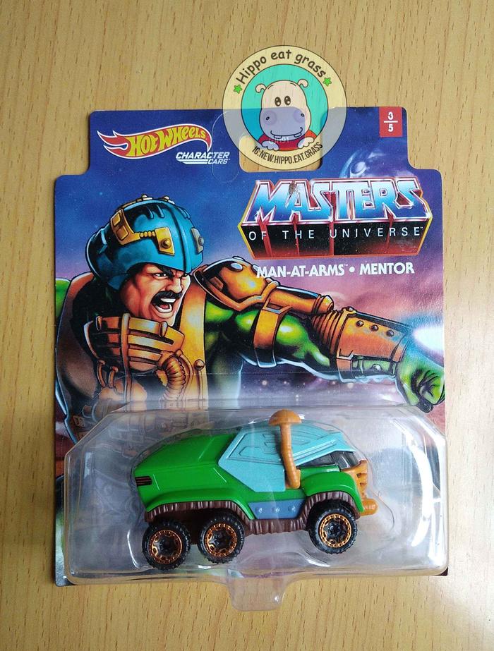 Gambar Hot Wheels Hotwheels Character Cars Masters of The Universe Man At Arm dari Hippoeatgrass Kota Administrasi Jakarta Barat Tokopedia