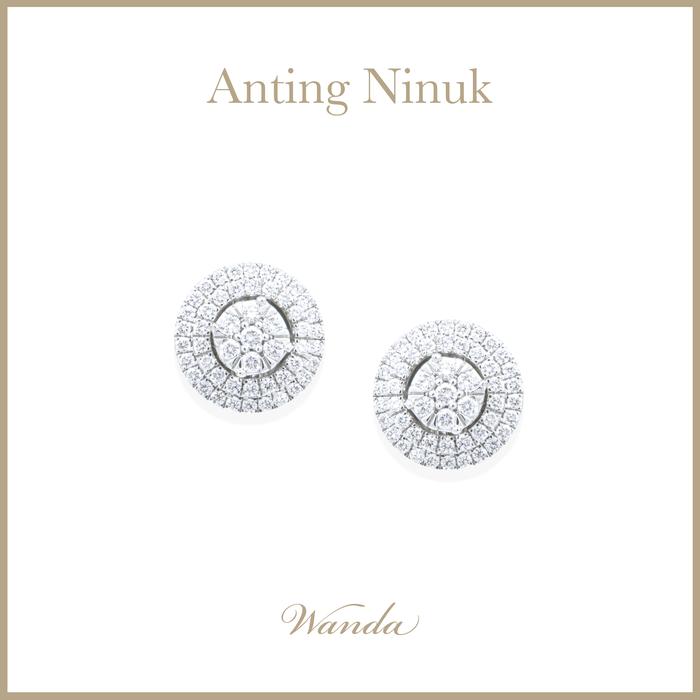 Gambar Anting Berlian Wanda - Ninuk - Earrings dari Wanda House Of Jewels Kota Administrasi Jakarta Pusat Tokopedia