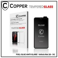 Gambar COPPER Tempered Glass - compatible For Infinix Hot 20 (5G) | MATTE Anti Glare Full Glue Premium dari Copper Indonesia Kota Administrasi Jakarta Barat 1 Tokopedia