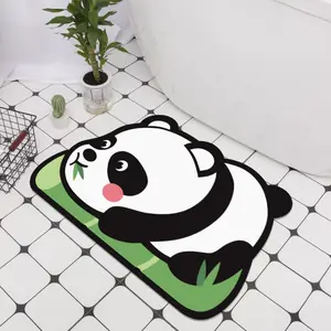 Keset Kaki kamar mandi Anti Slip Motif Kartun lucu DIATOM DIATOME