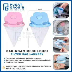 Saringan Mesin cuci kantong jaring laundry filter bag loundry