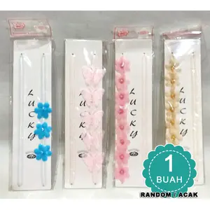 Tali Bra motif - Tali Bra Bunga Motif karakter - Satuan Acak