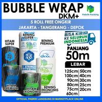 Gambar PLASTIK BUBBLE WRAP PREMIUM 50 METER / BUBBLE WRAP DKM PLUS TERMURAH - BENING TEBAL, 20CM X 50M dari PabrikPacking Kota Administrasi Jakarta Utara 1 Tokopedia