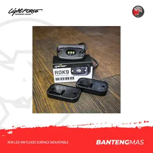 LightForce ROK LED 9W Flood Surface Mountable