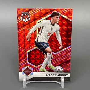 Kartu Bola Panini Soccer Mosaic World Cup 2022 Red Prizm ( You Pick )