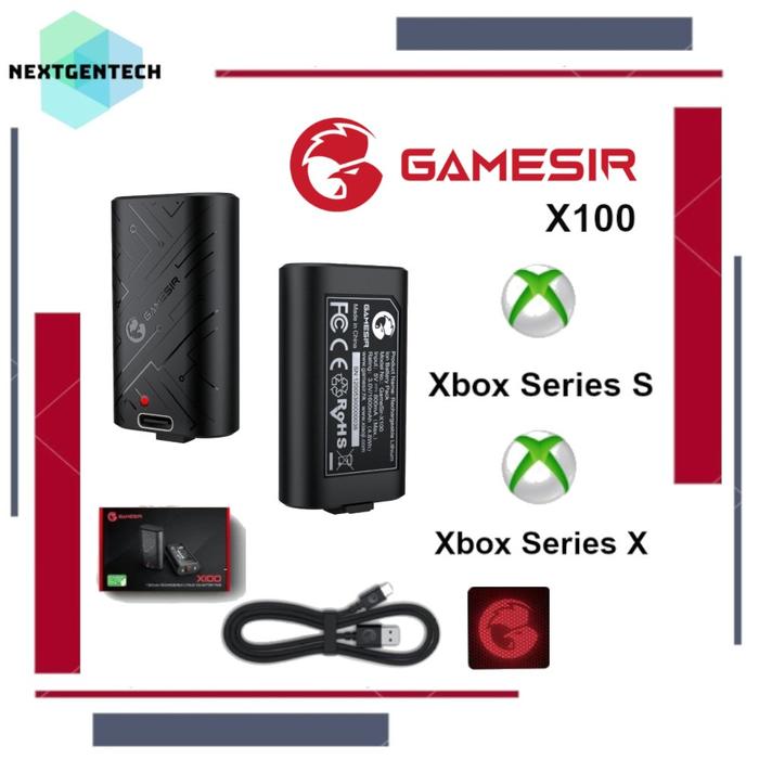Gambar Gamesir X100 2 Rechargeable Battery Pack Li-ion For Xbox Gamepad dari NextGenTech Kota Administrasi Jakarta Barat Tokopedia