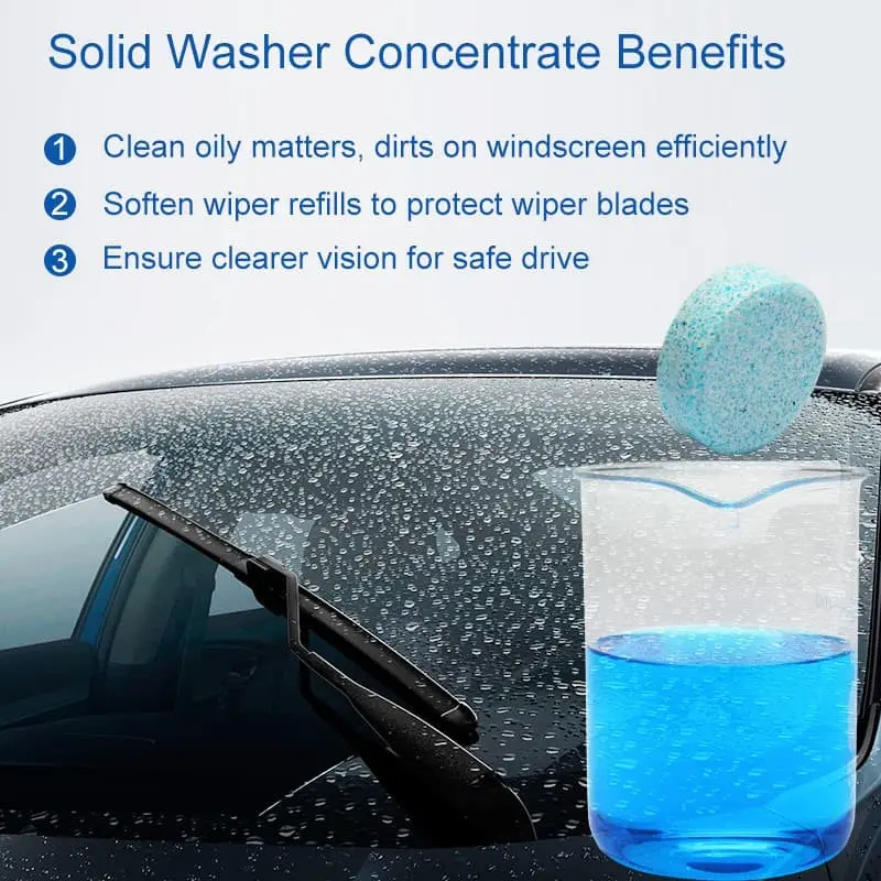 Sabun Pembersih Kaca Mobil Wiper Fluid Tablet Pembersih Glass Cleaner