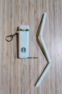 Gambar Starbucks Ever Green Straw Mint Accsesories dari amac electronic store Kota Tangerang 2 Tokopedia