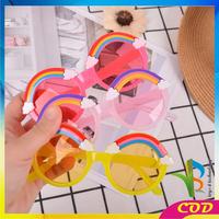 Gambar [COD] RB C674 Kacamata Hitam Anak Pelangi Kacamata Unisex Fashion Anak Kaca - C674, PEACH dari RB TOYS AND TECHNOLOGY Kab. Tangerang 1 Tokopedia