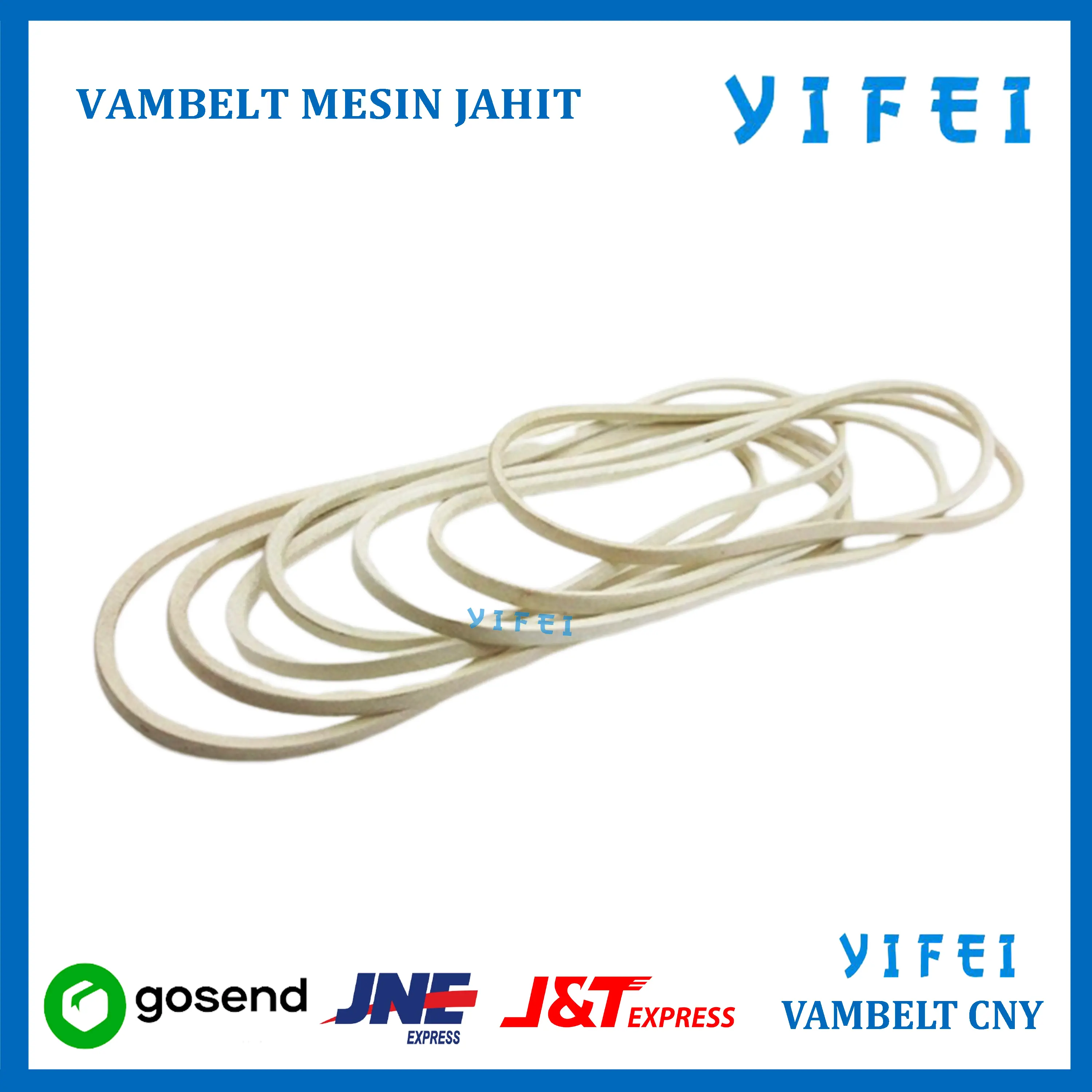 VAMBELT JAHIT,OBRAS,OVERDECK,LUBANG,PASANGKANCING DLL - 33