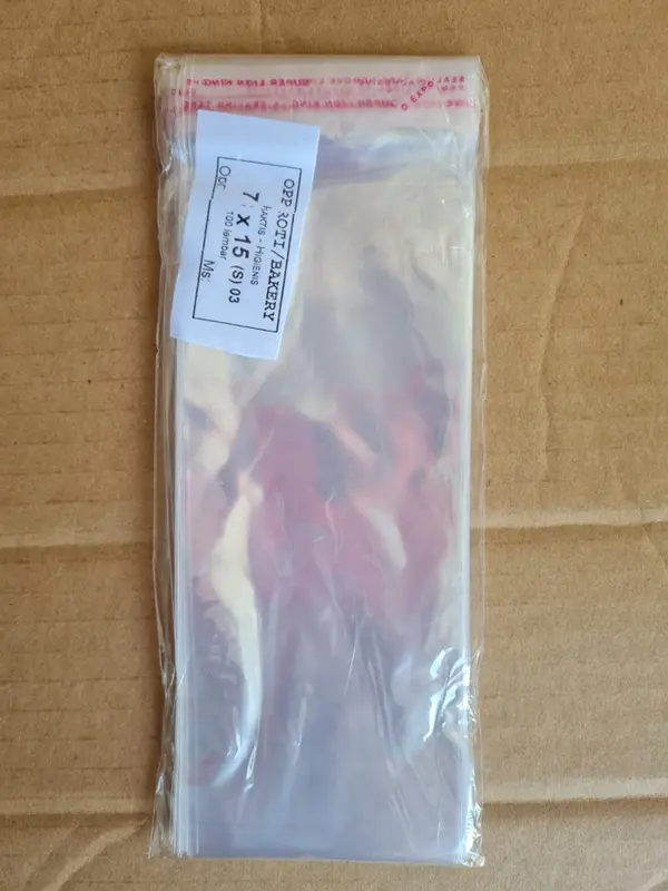 Plastik Opp Seal Lem Uang Roti 7x15 8x15 9x15 10x15 12x15 13x15 15x15 2