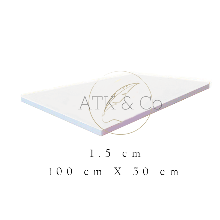 Gambar Styrofoam Lembaran 100x50 Tebal 1.5cm - Stereofoam Gabus 1,5 cm Khusus Gosend Instan dari ATK & Co Kota Bandung Tokopedia