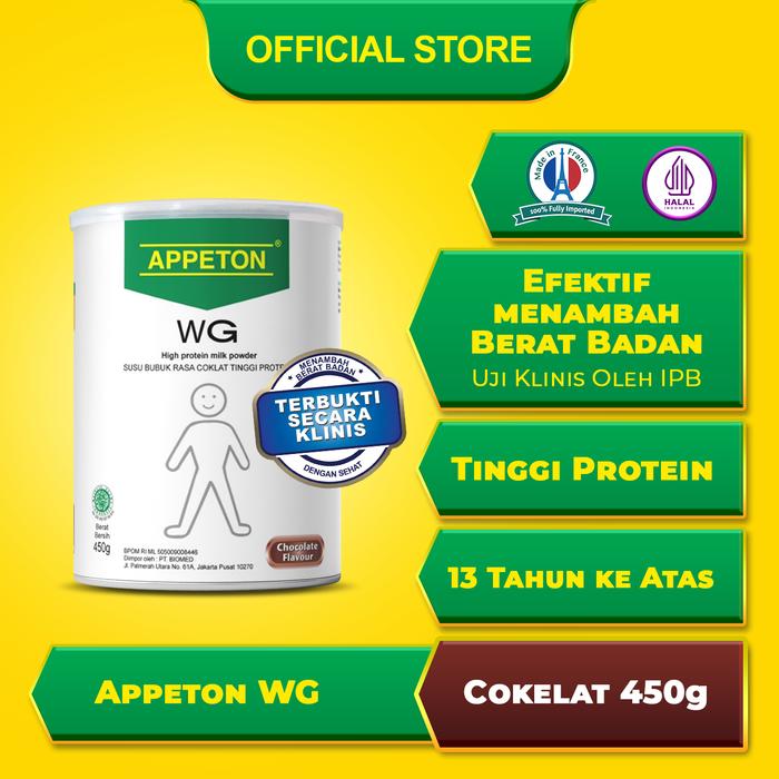 Gambar Appeton Weight Gain Adult 450gr dari Appeton Indonesia Kota Administrasi Jakarta Pusat Tokopedia