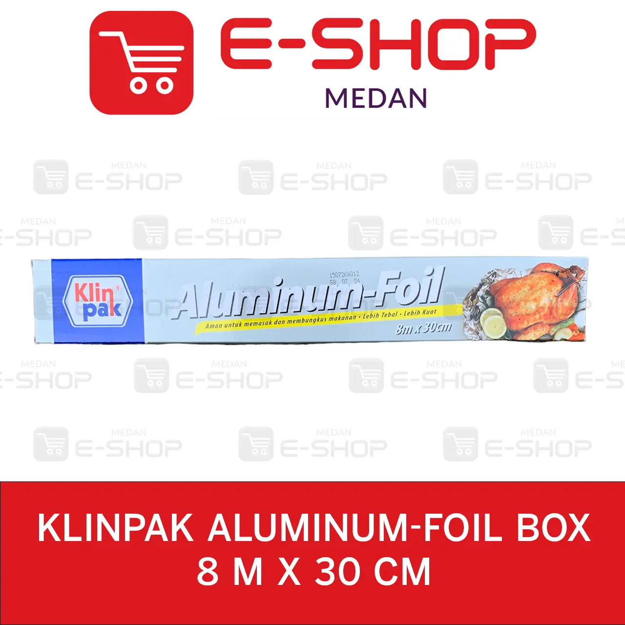 KlinPak aluminium Foil Box Klin Pak Aluminum 8 m x 30 cm