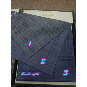 Kain Celana/Jas Wool Super 270's Boss By Boss Made in Italy