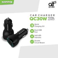 Gambar Hippo Car Charger ALF 3 Quick Fast Charging Total 30 W dari Hippo Official Yogyakarta Kota Yogyakarta 2 Tokopedia