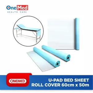 Perlak Underpad Bed Sheet Cover Roll 60cm x 50m Onemed