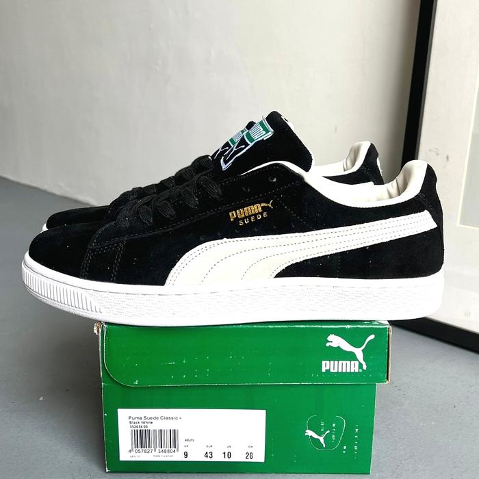 tokopedia puma suede classic black gold