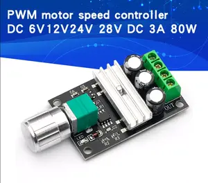 Adjustable PWM Motor DC Controller 3A
