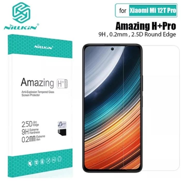 Gambar NILLKIN TEMPERED GLASS H+ PRO XIAOMI MI 12T / MI 12T PRO / MI12T PRO dari kichikochi Kota Administrasi Jakarta Utara Tokopedia