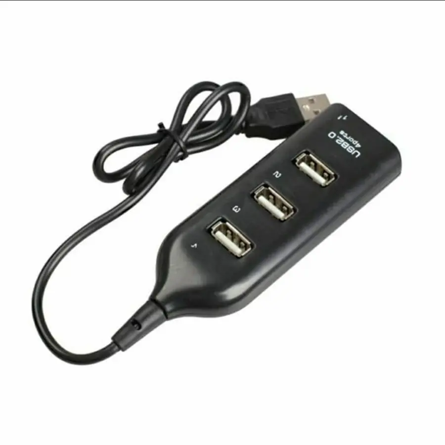 USB HUB 4 Port 2.0 Panjang Kabel 1m