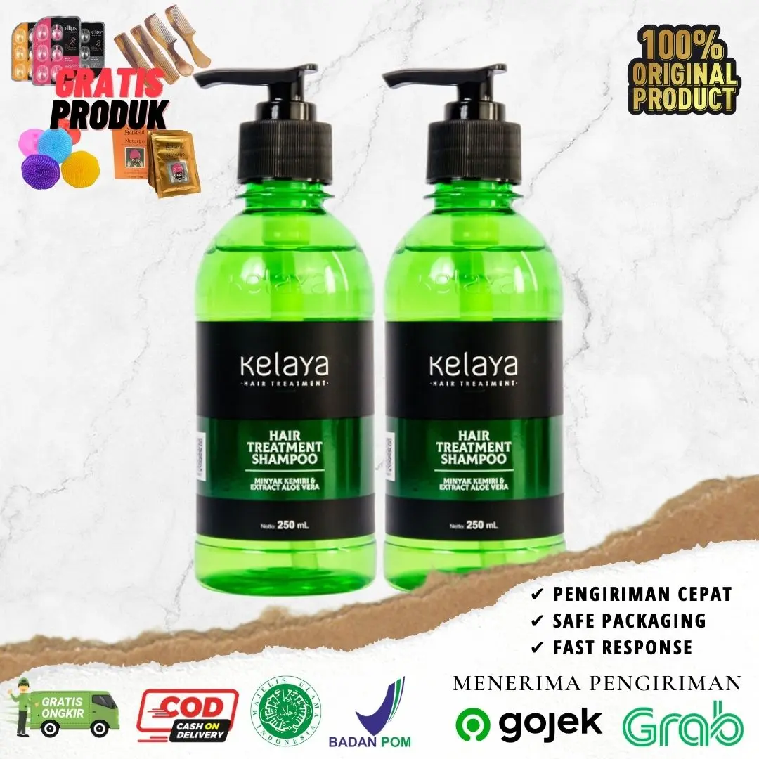 [Promo Beli 2 Botol] Kelaya Hair Treatment Shampoo