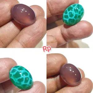 BATU AKIK NATURAL LAVENDER & SISIK NAGA