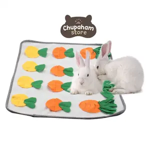 Snuffle Forage Mat Anjing Kelinci Guinea Pig / Dog Sniffing Toy